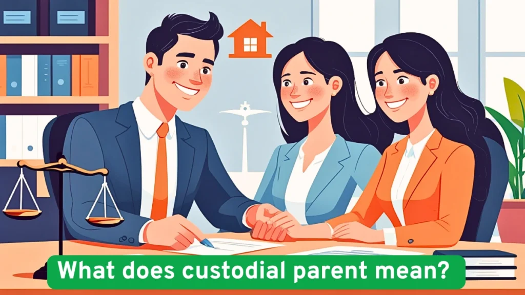 What Does Custodial Parent Mean